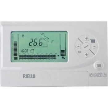 Ασύρματος ψηφιακός θερμοστάτης χώρου επίτοιχος wireless RF Riello Ασύρματος ψηφιακός θερμοστάτης χώρου επίτοιχος wireless RF Riello